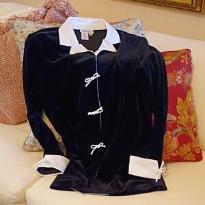 Coldwater Creek Black and White Jacket